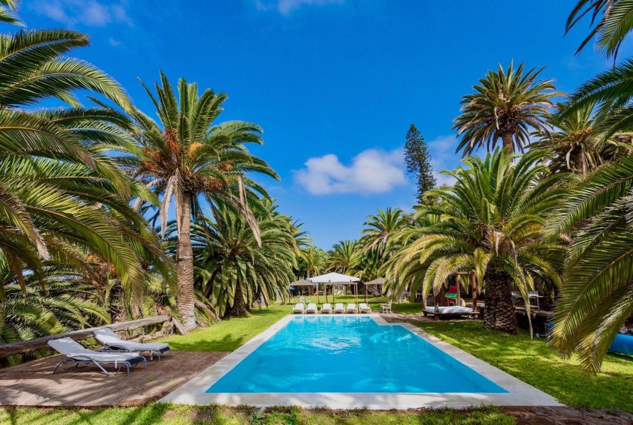 Detached Villa With Garden, Heated And Private Pool, Sea View, Parking Free Tijoco de Abajo Zewnętrze zdjęcie